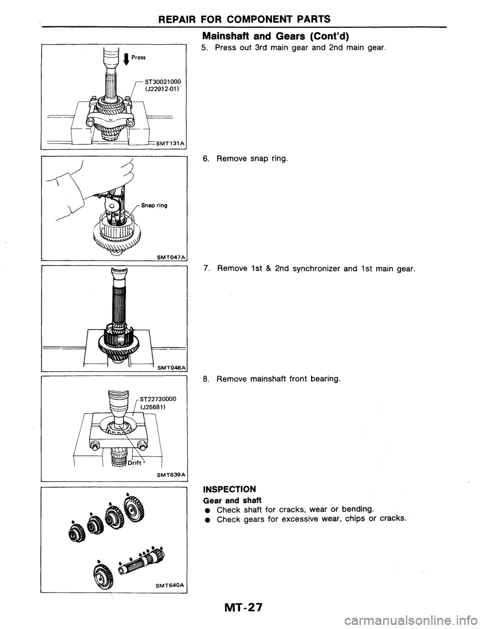 NISSAN AXXESS 1990  Service Repair Manual 
