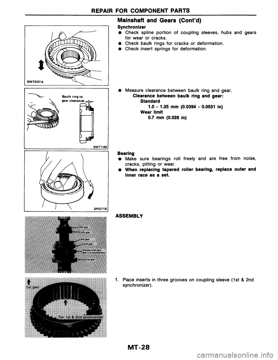 NISSAN AXXESS 1990  Service Repair Manual 