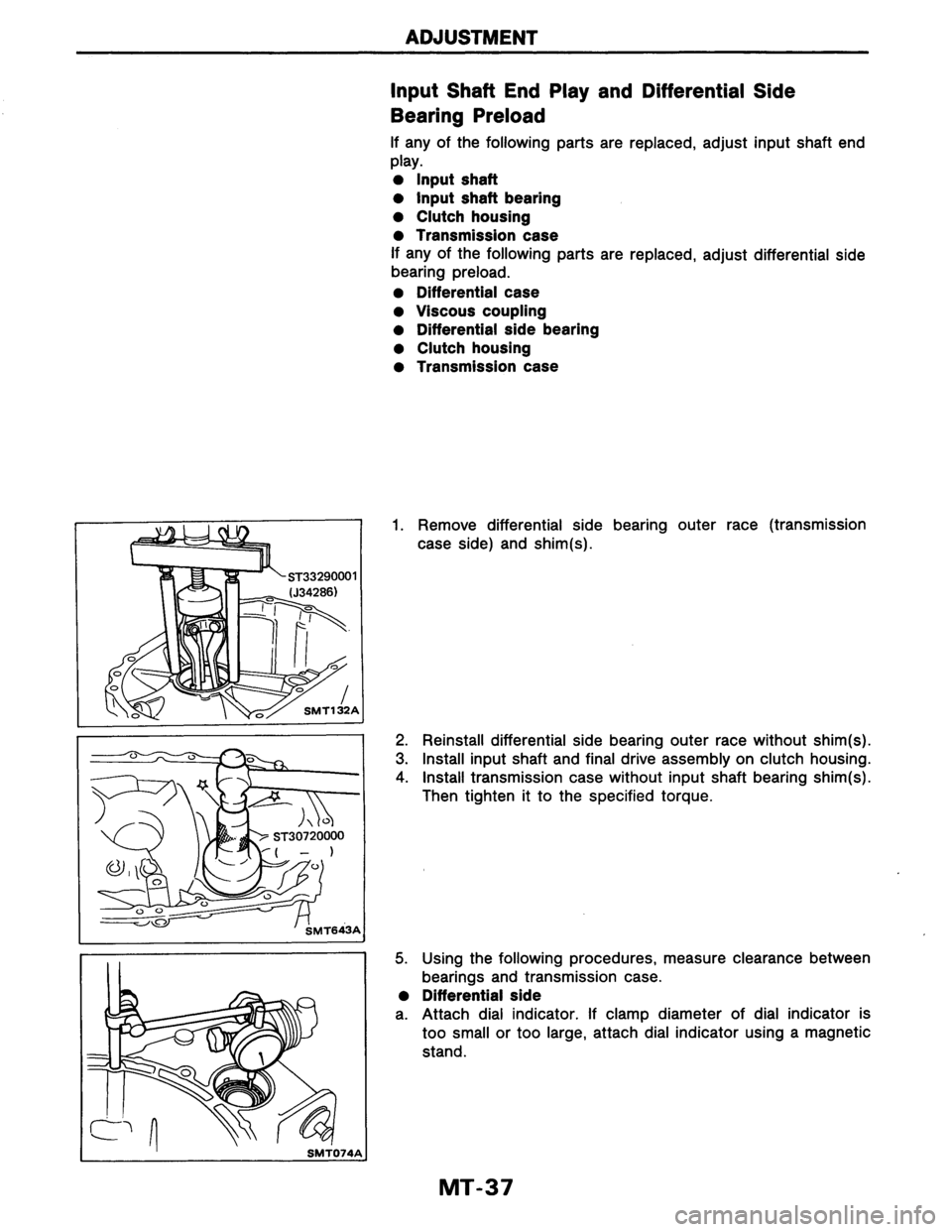 NISSAN AXXESS 1990  Service Repair Manual 