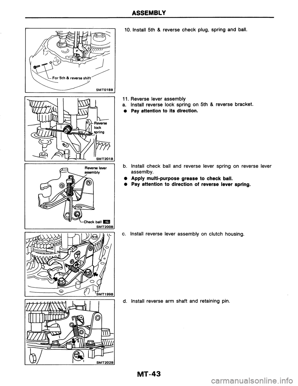 NISSAN AXXESS 1990  Service Repair Manual 