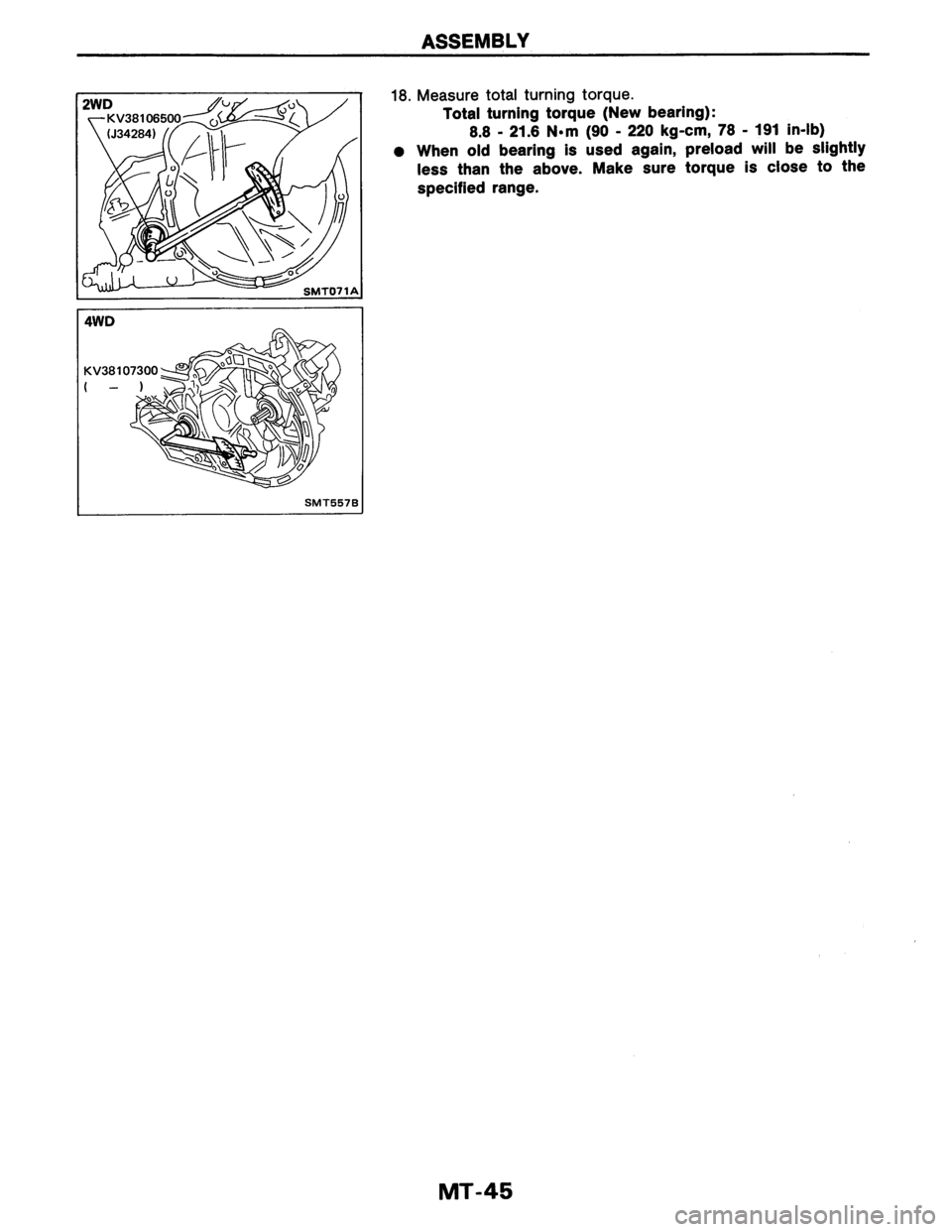 NISSAN AXXESS 1990  Service Repair Manual 