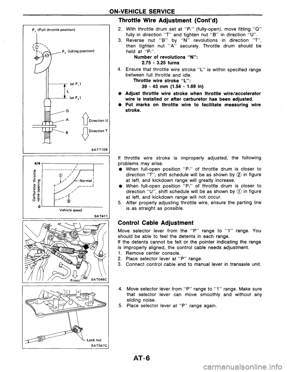 NISSAN AXXESS 1990  Service Repair Manual 
