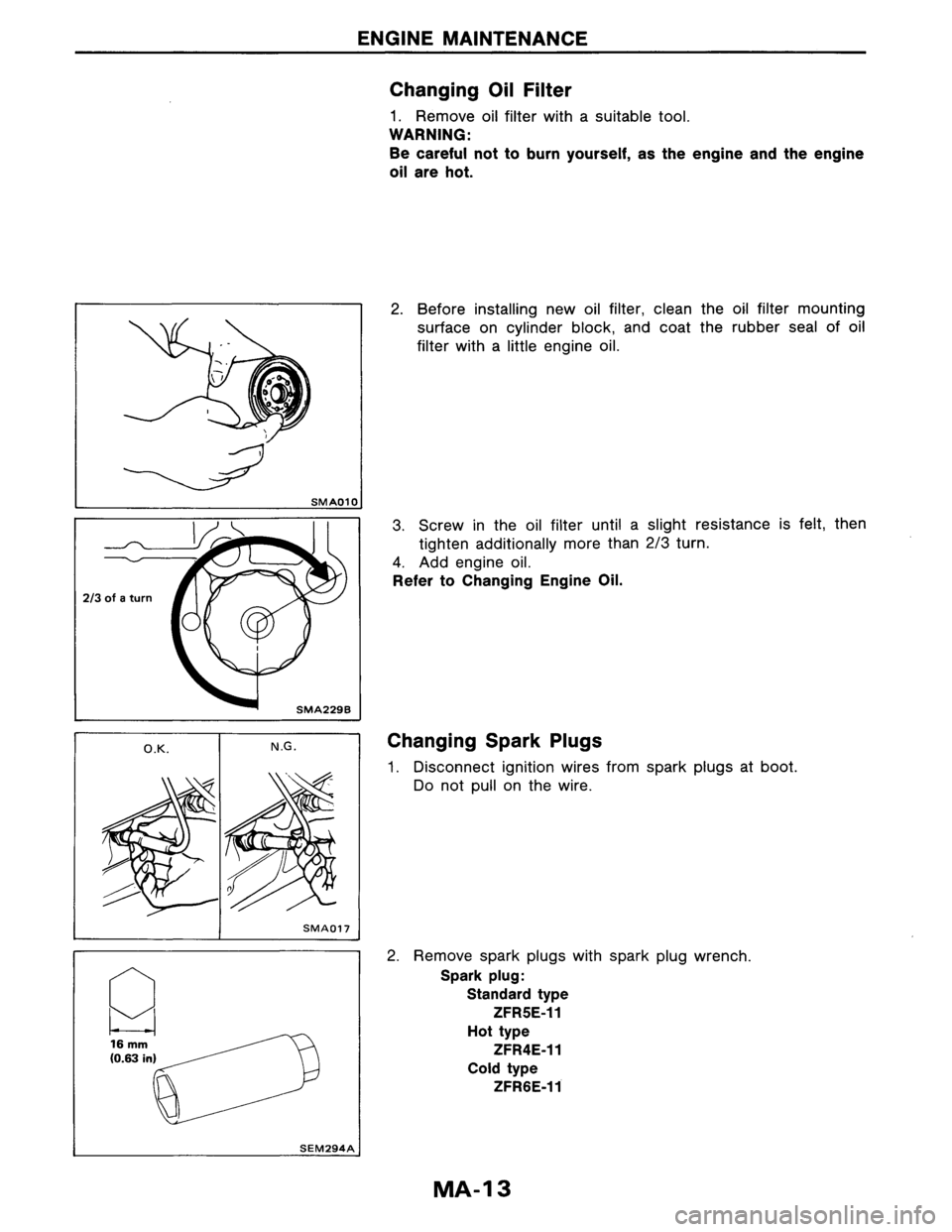 NISSAN AXXESS 1990  Service Repair Manual 