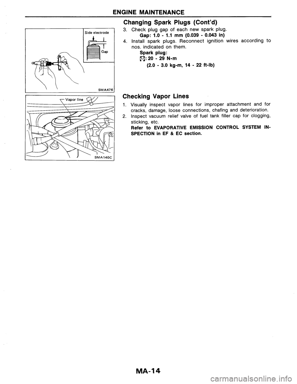 NISSAN AXXESS 1990  Service Repair Manual 