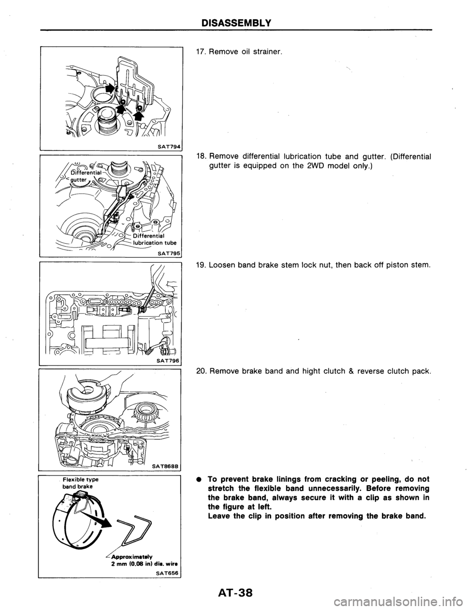 NISSAN AXXESS 1990  Service Repair Manual 