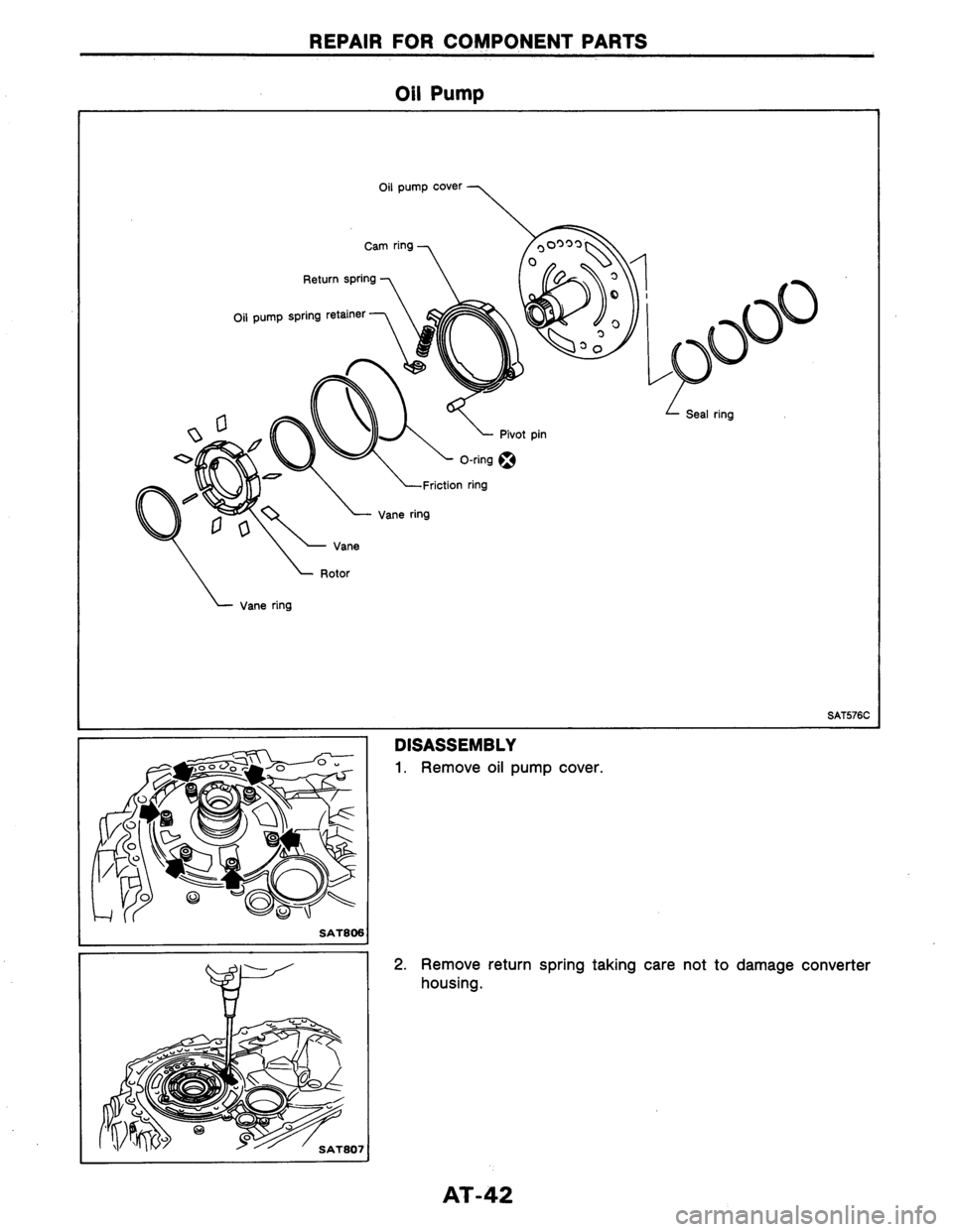 NISSAN AXXESS 1990  Service Repair Manual 