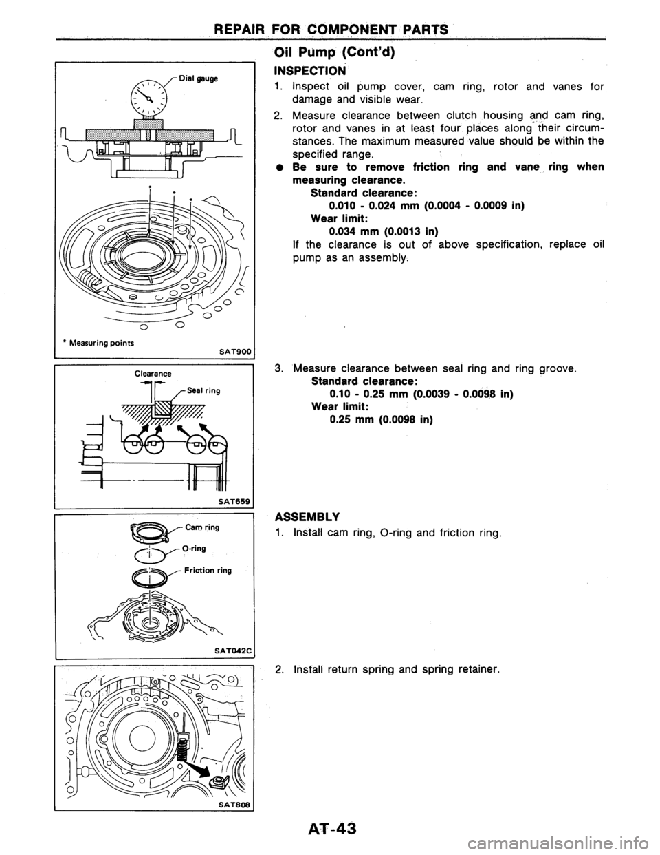 NISSAN AXXESS 1990  Service Repair Manual 