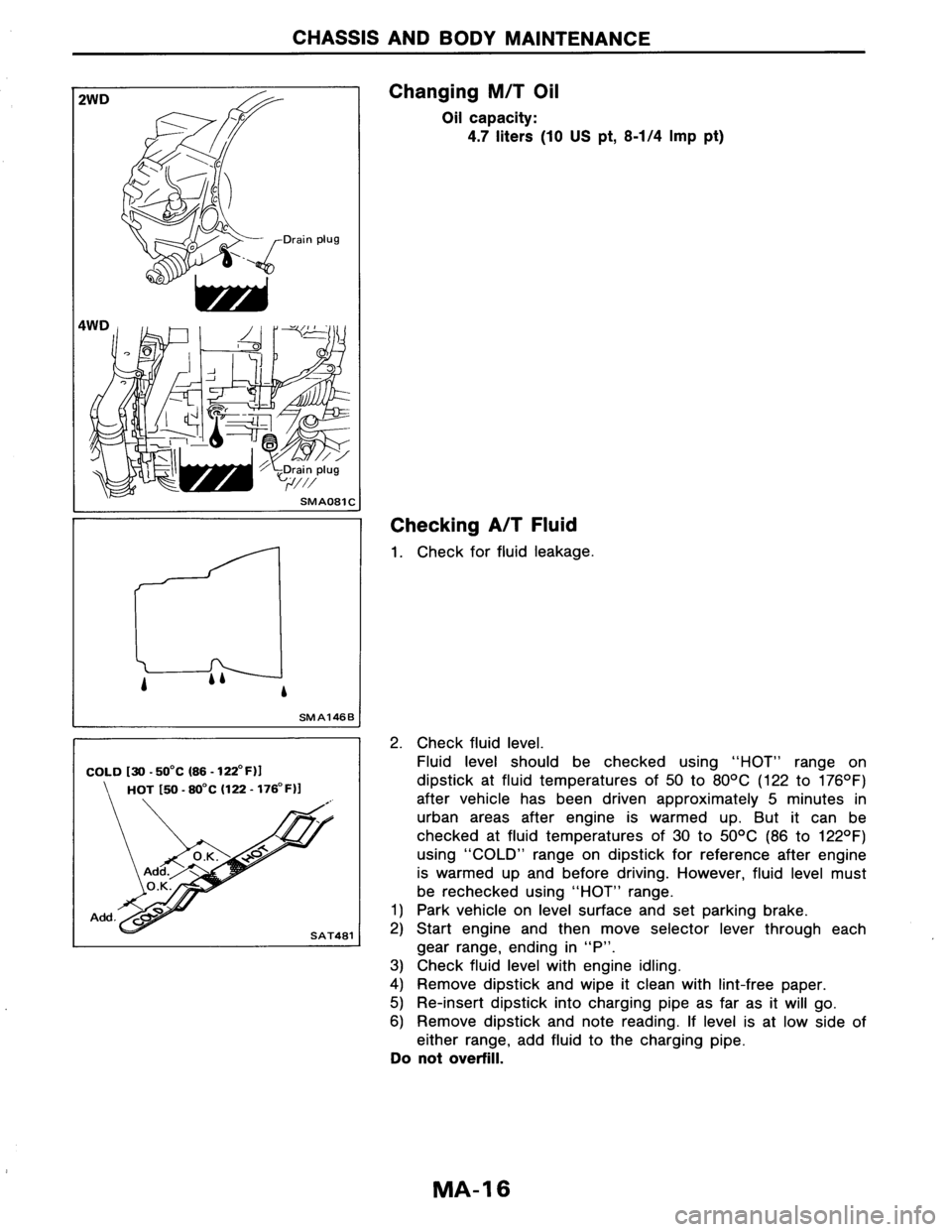 NISSAN AXXESS 1990  Service Repair Manual 