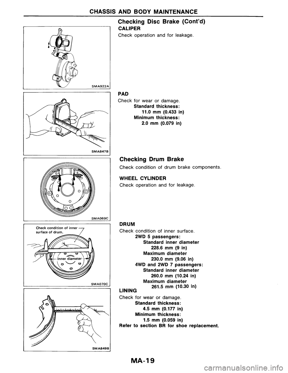 NISSAN AXXESS 1990  Service Repair Manual 
