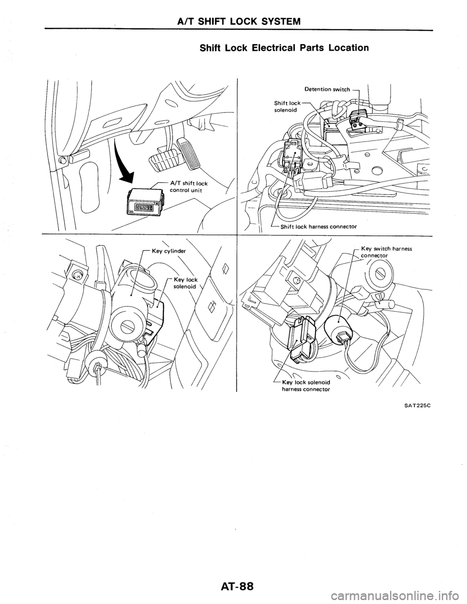 NISSAN AXXESS 1990  Service Repair Manual 