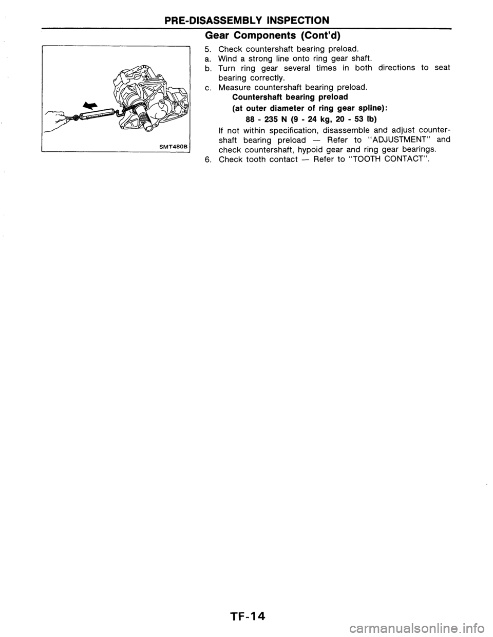 NISSAN AXXESS 1990  Service Repair Manual 