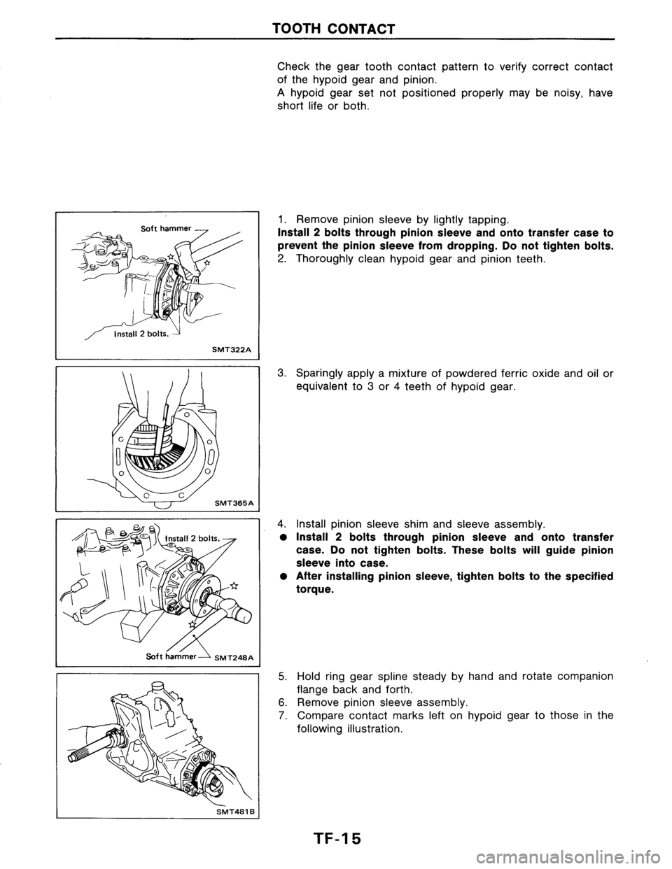 NISSAN AXXESS 1990  Service Repair Manual 