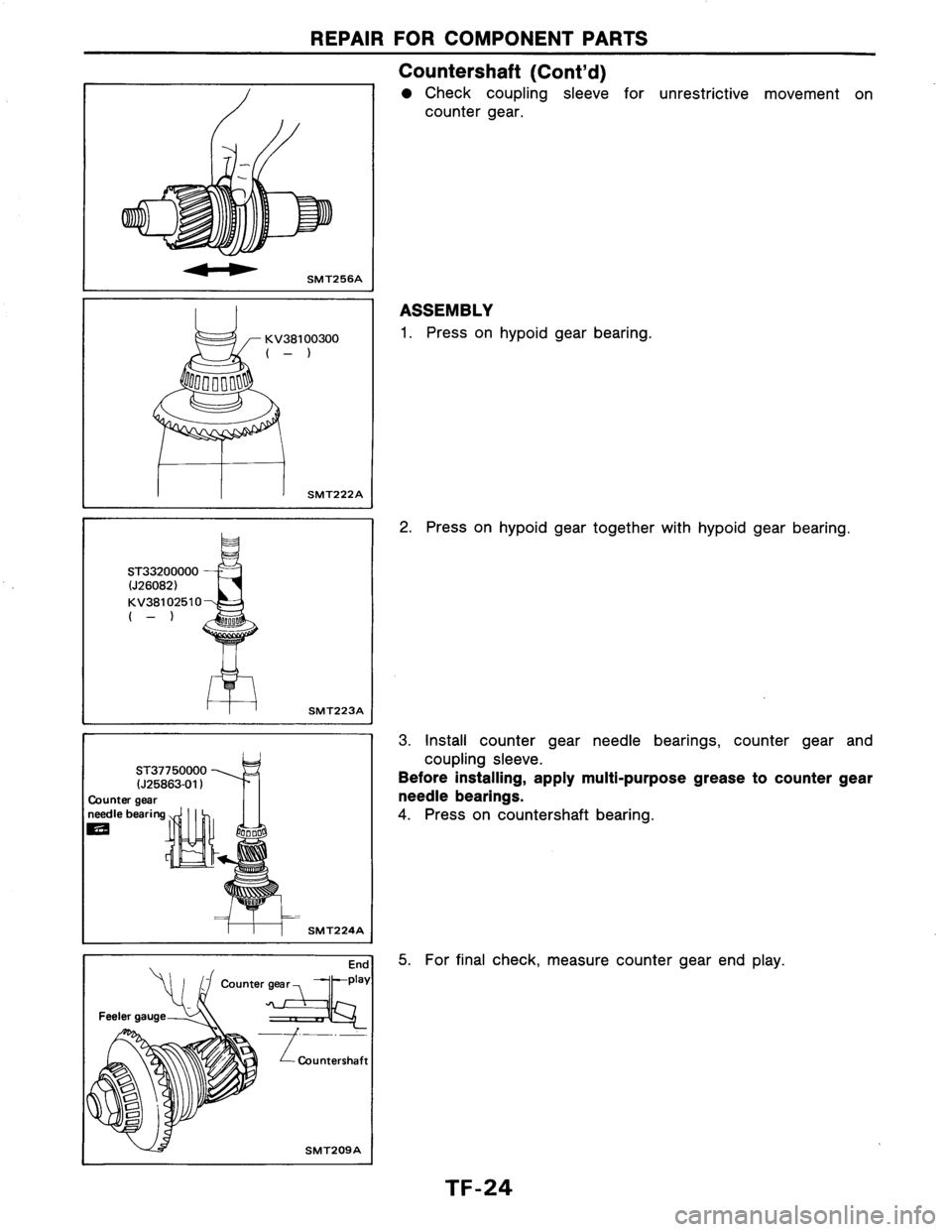 NISSAN AXXESS 1990  Service Repair Manual 