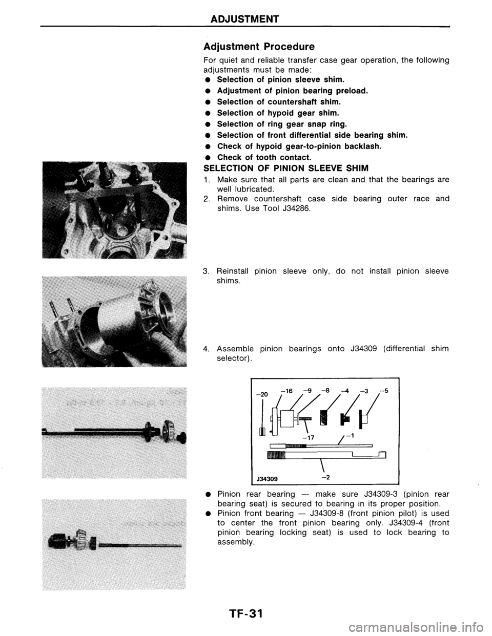 NISSAN AXXESS 1990  Service Repair Manual 