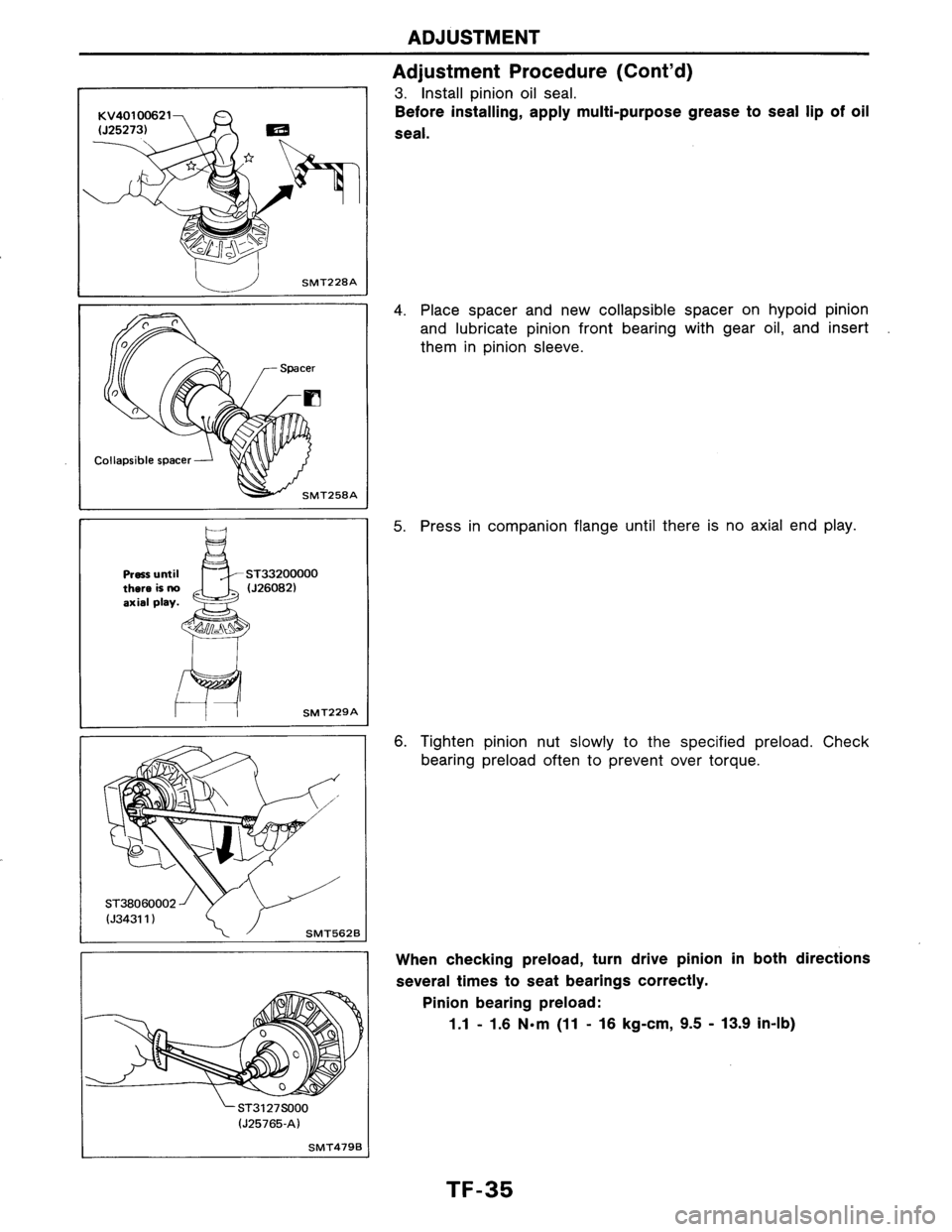 NISSAN AXXESS 1990  Service Repair Manual 