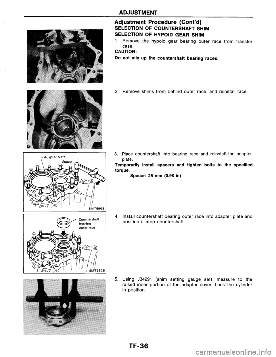 NISSAN AXXESS 1990  Service Repair Manual 