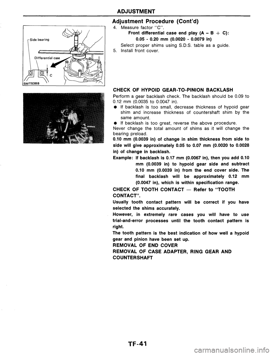 NISSAN AXXESS 1990  Service Repair Manual 