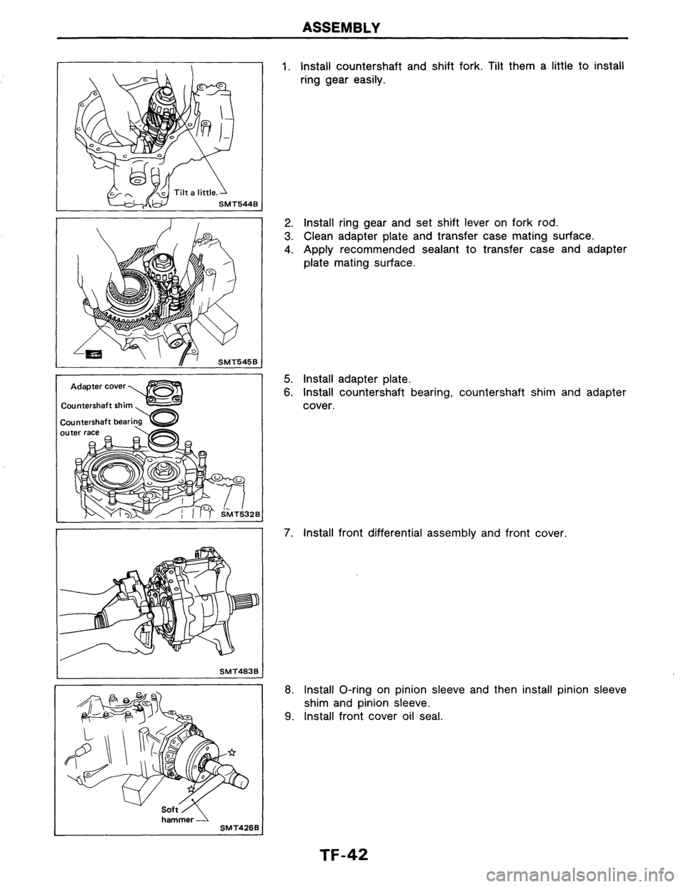 NISSAN AXXESS 1990  Service Repair Manual 
