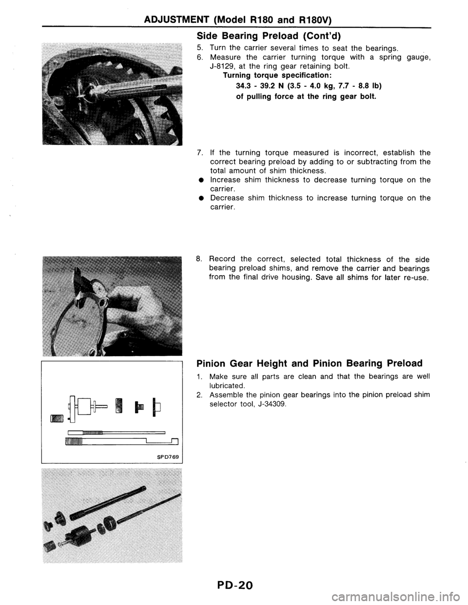 NISSAN AXXESS 1990  Service Repair Manual 