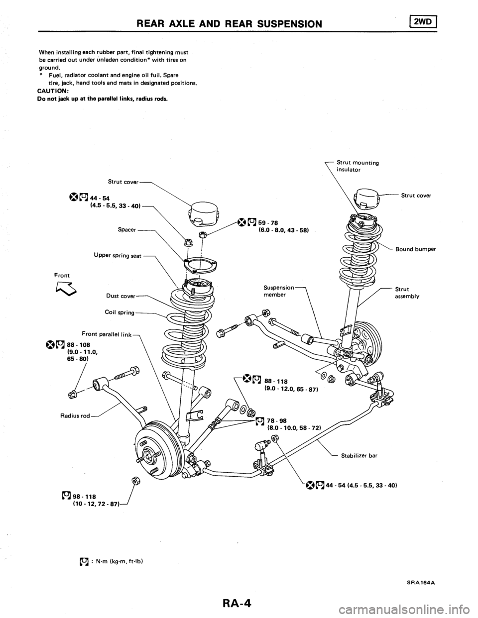 NISSAN AXXESS 1990  Service Repair Manual 
