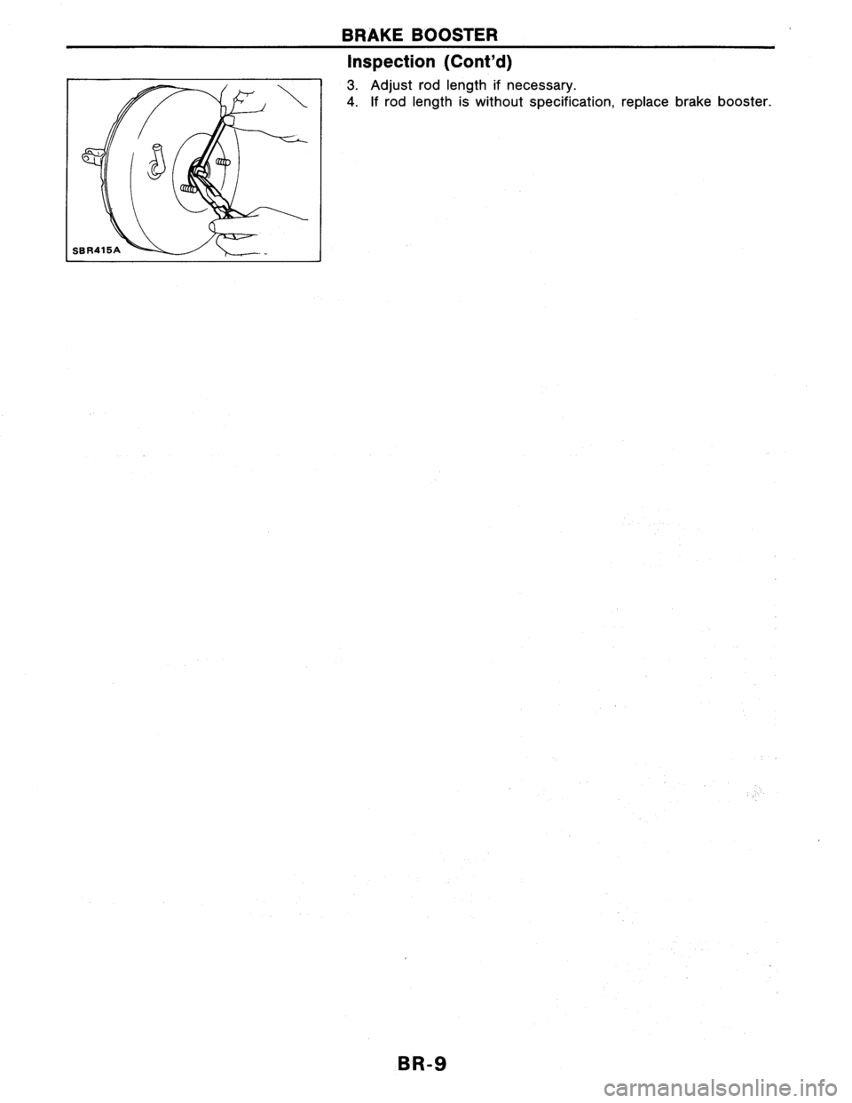 NISSAN AXXESS 1990  Service Repair Manual 