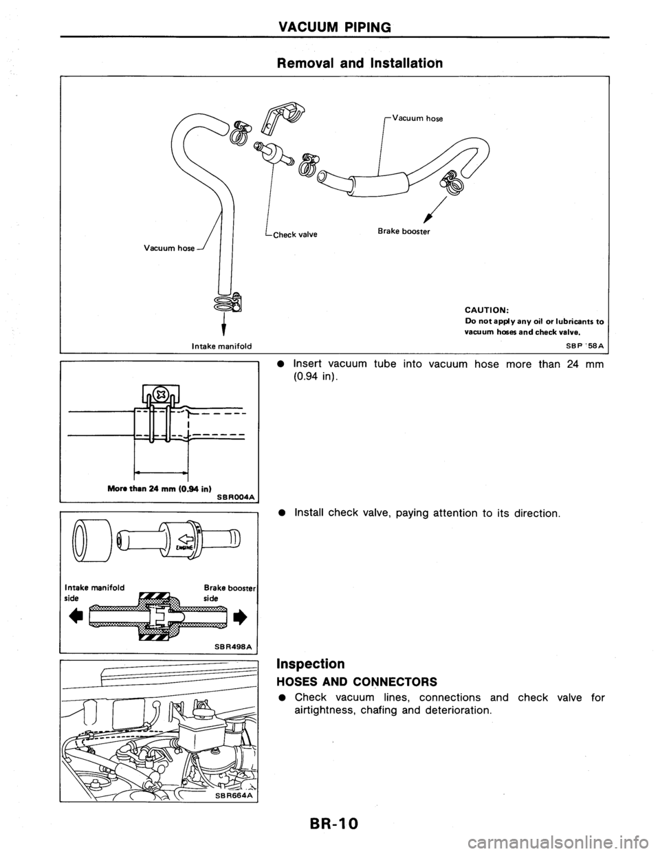 NISSAN AXXESS 1990  Service Repair Manual 