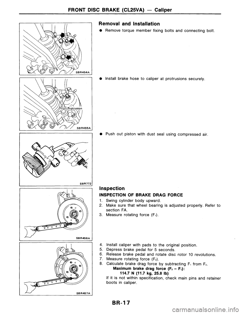 NISSAN AXXESS 1990  Service Repair Manual 