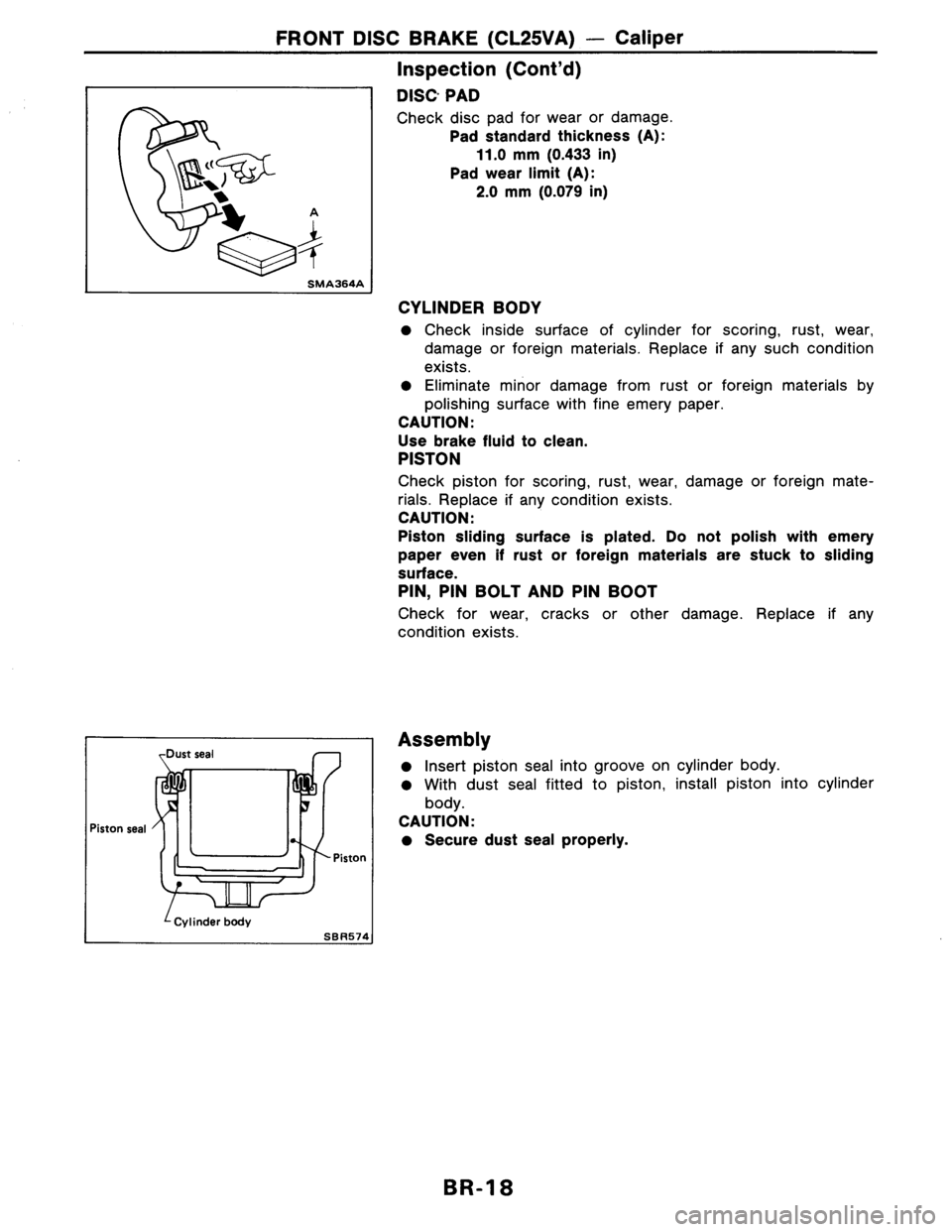 NISSAN AXXESS 1990  Service Repair Manual 
