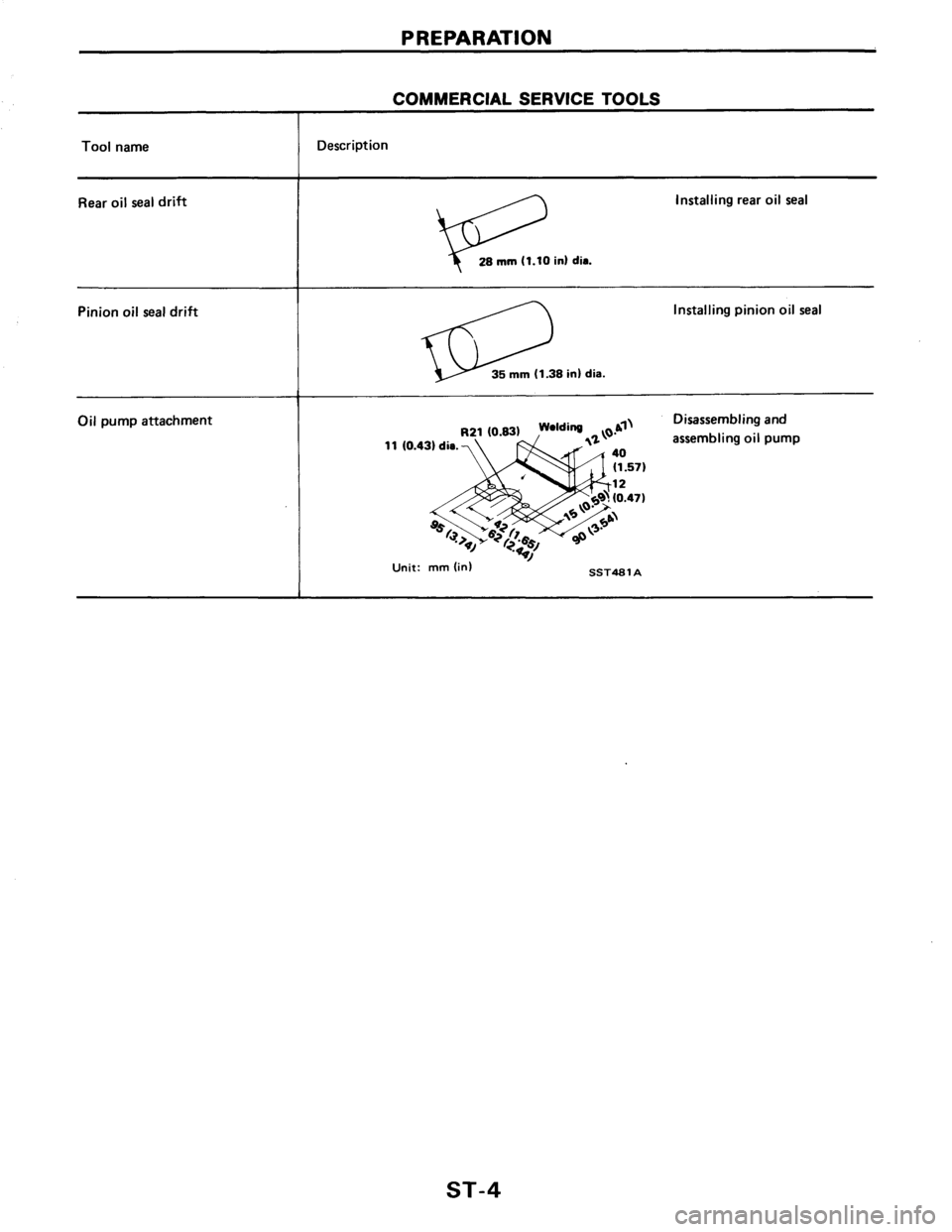 NISSAN AXXESS 1990  Service Repair Manual 
