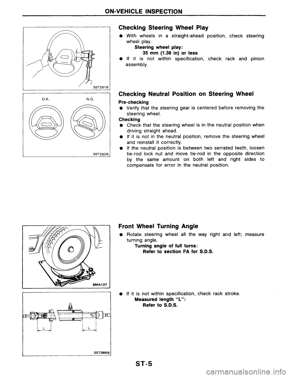 NISSAN AXXESS 1990  Service Repair Manual 