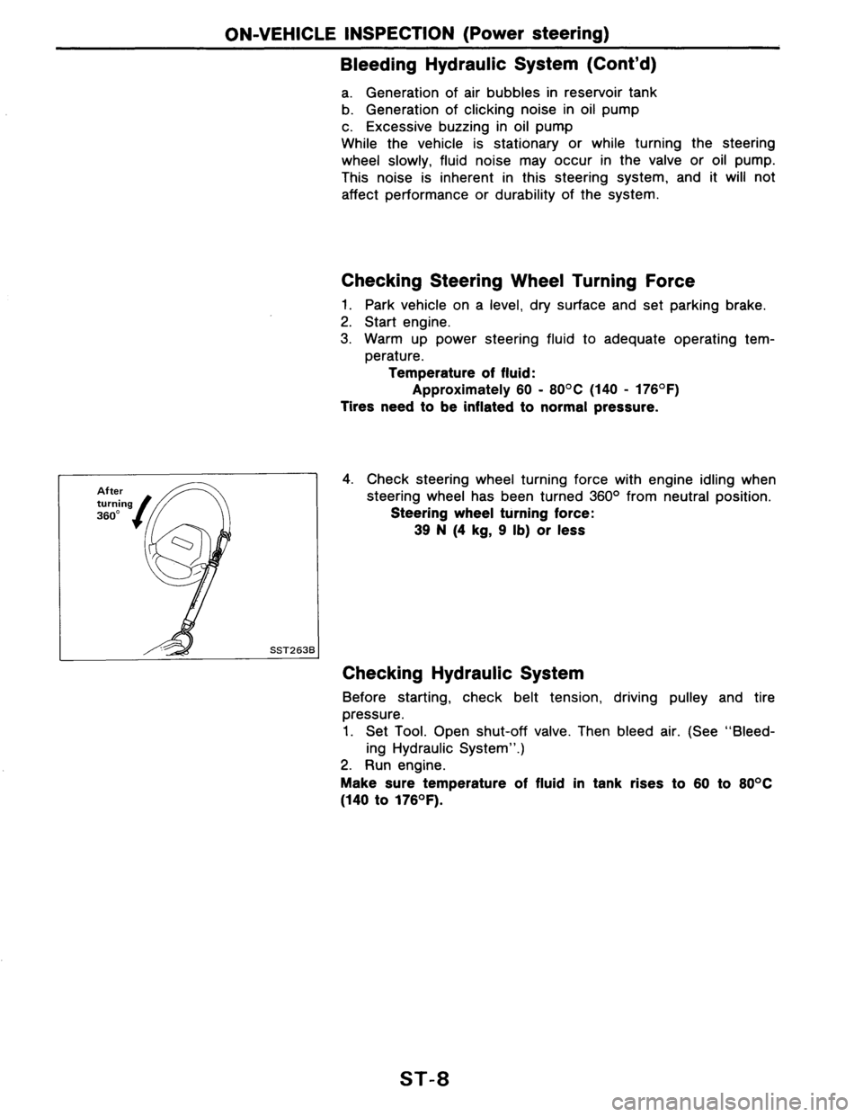 NISSAN AXXESS 1990  Service Repair Manual 