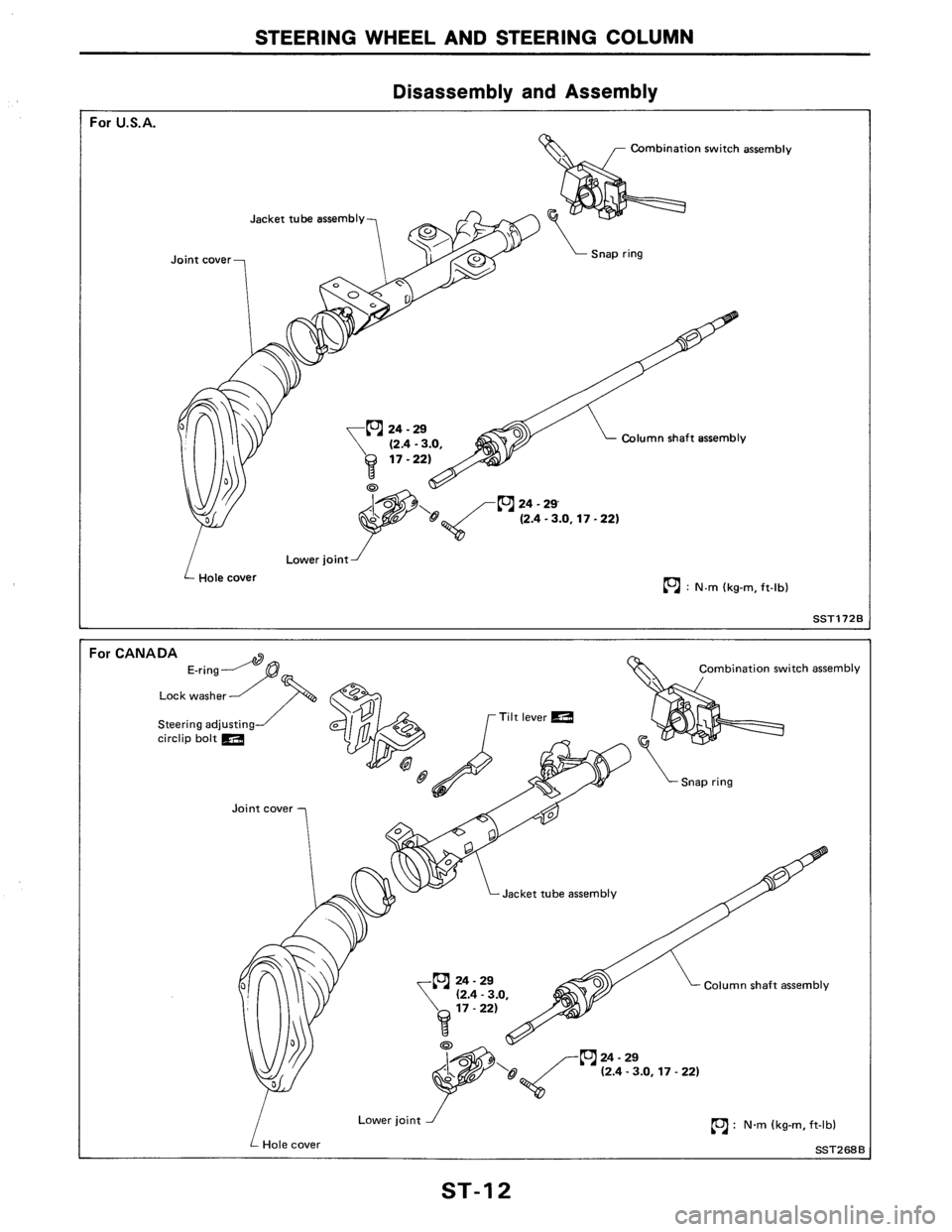 NISSAN AXXESS 1990  Service Repair Manual 