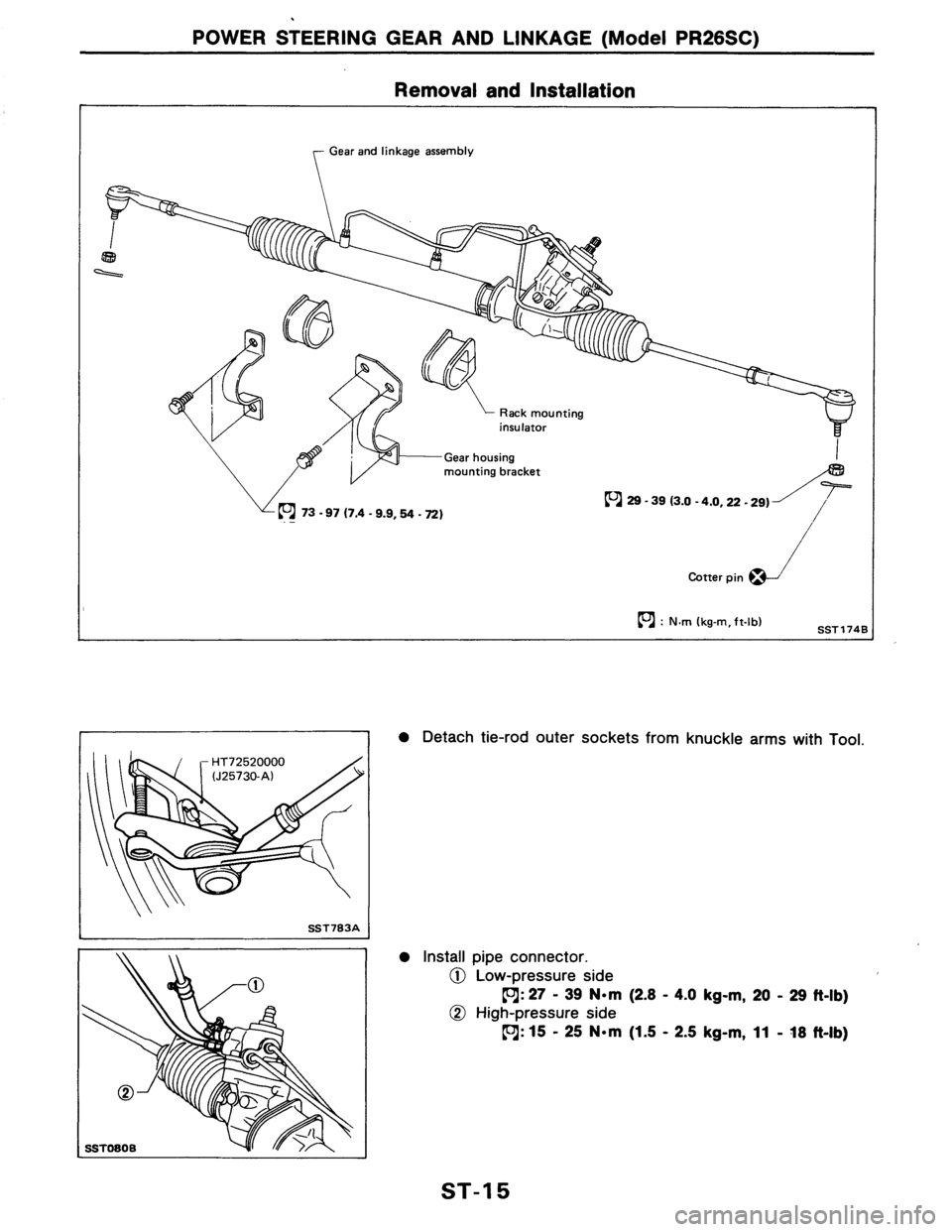 NISSAN AXXESS 1990  Service Repair Manual 