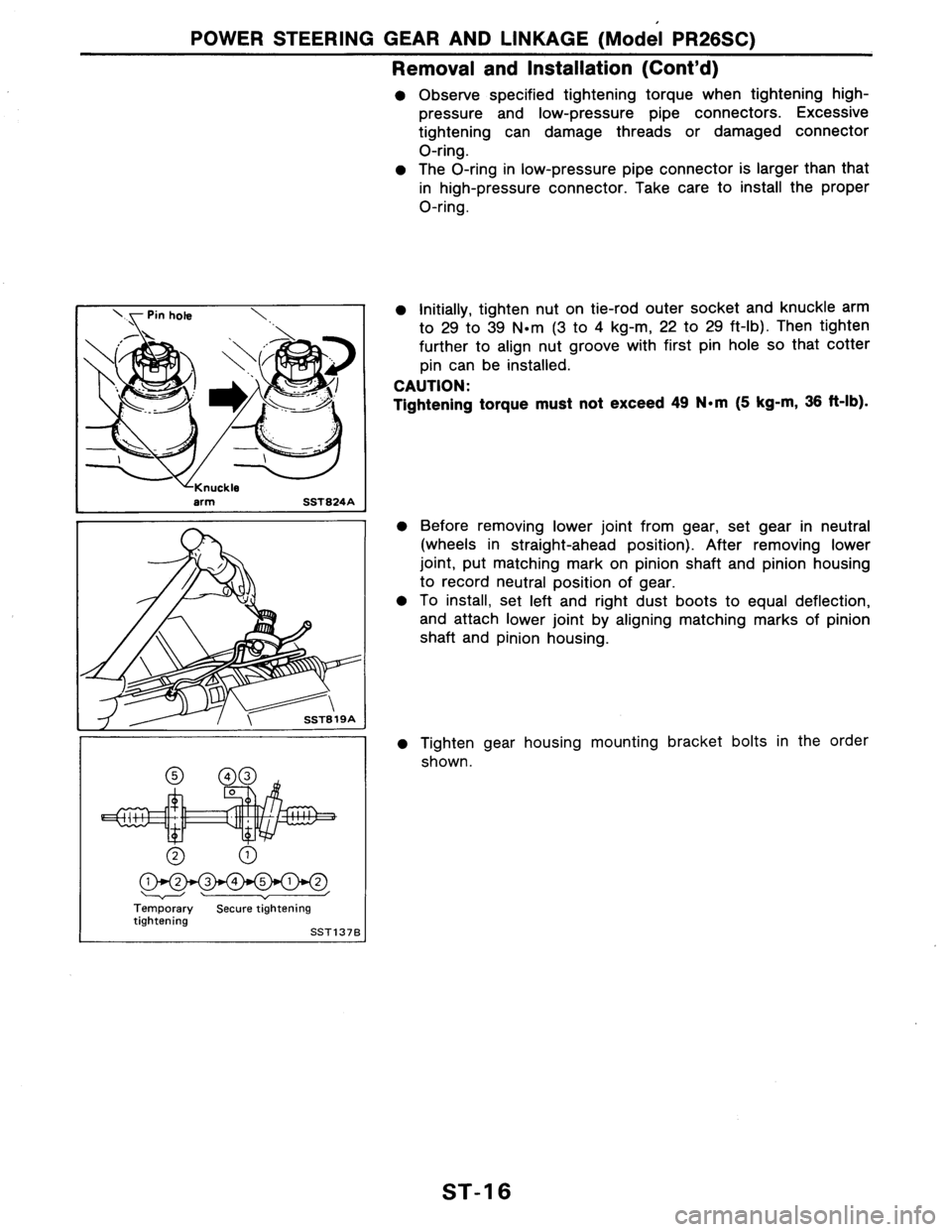 NISSAN AXXESS 1990  Service Repair Manual 