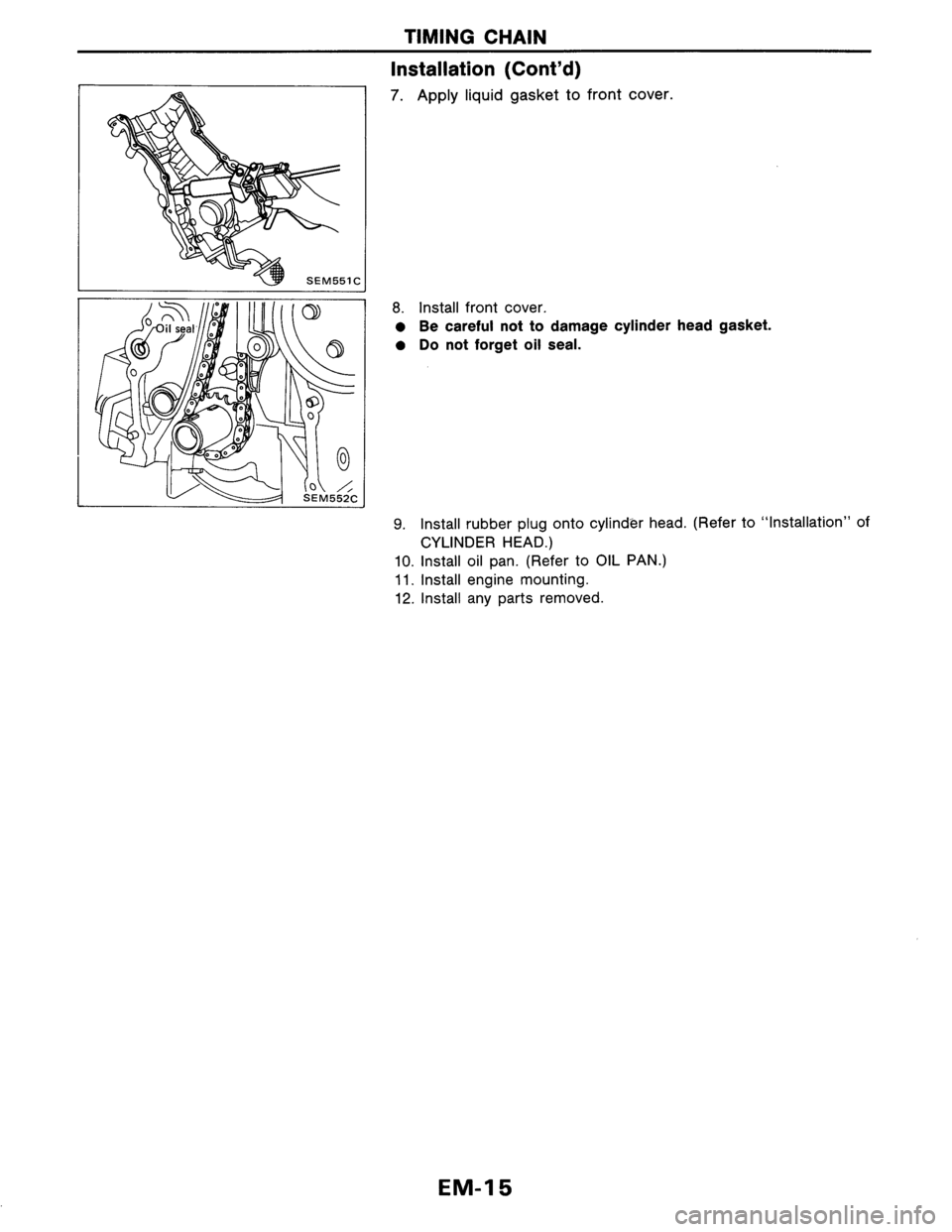NISSAN AXXESS 1990  Service Repair Manual 