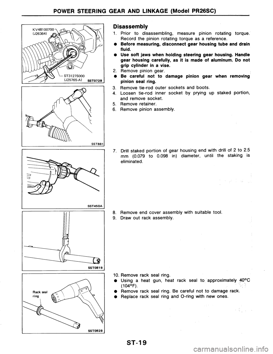 NISSAN AXXESS 1990  Service Repair Manual 