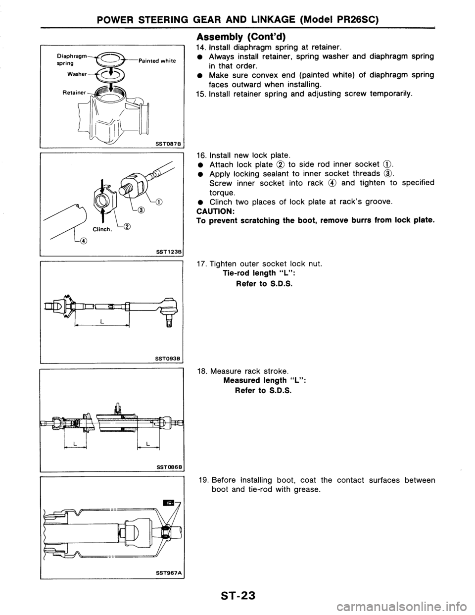 NISSAN AXXESS 1990  Service Repair Manual 
