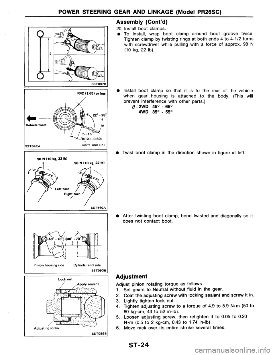 NISSAN AXXESS 1990  Service Repair Manual 