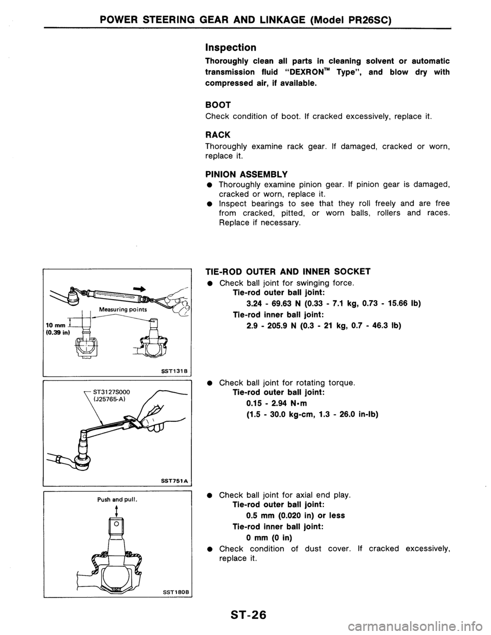 NISSAN AXXESS 1990  Service Repair Manual 