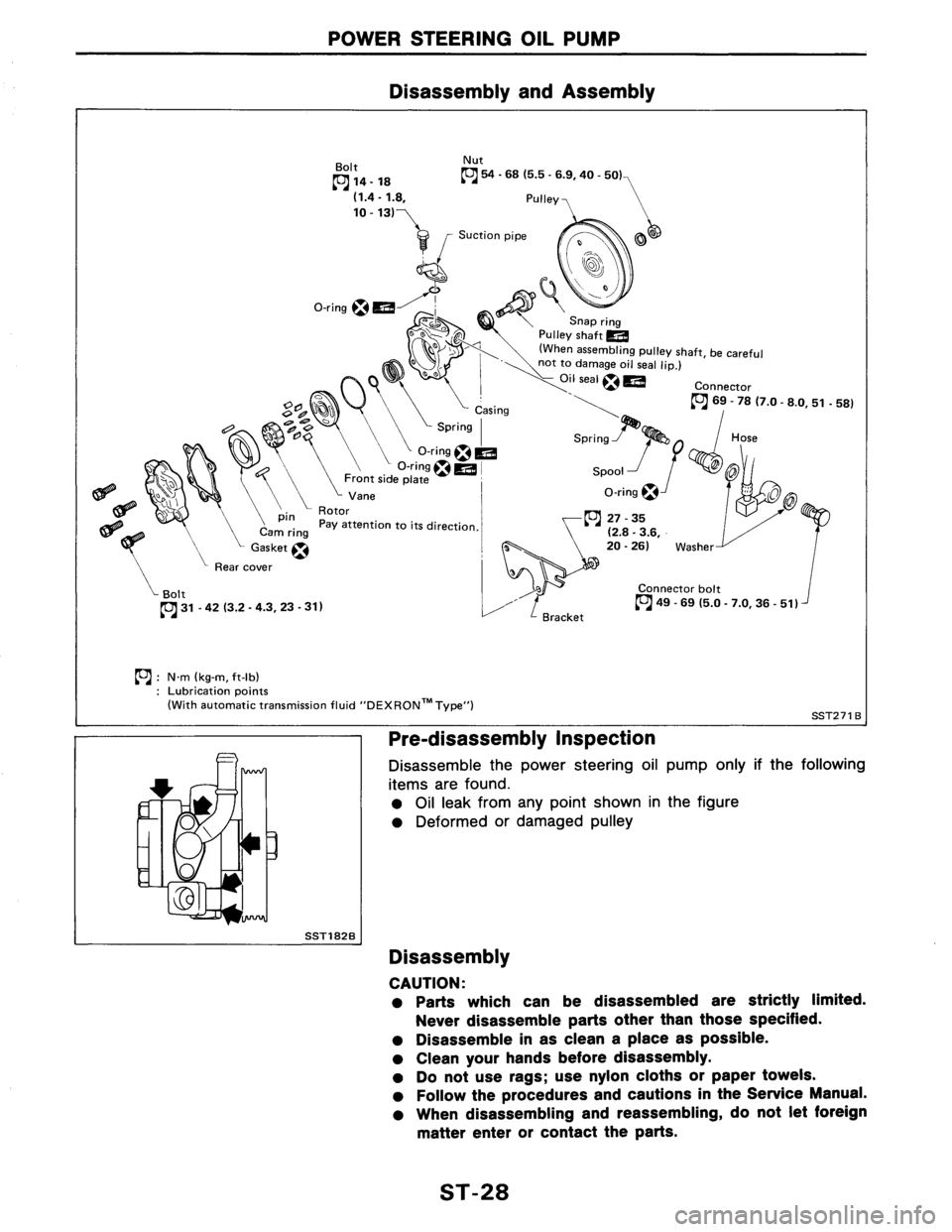NISSAN AXXESS 1990  Service Repair Manual 