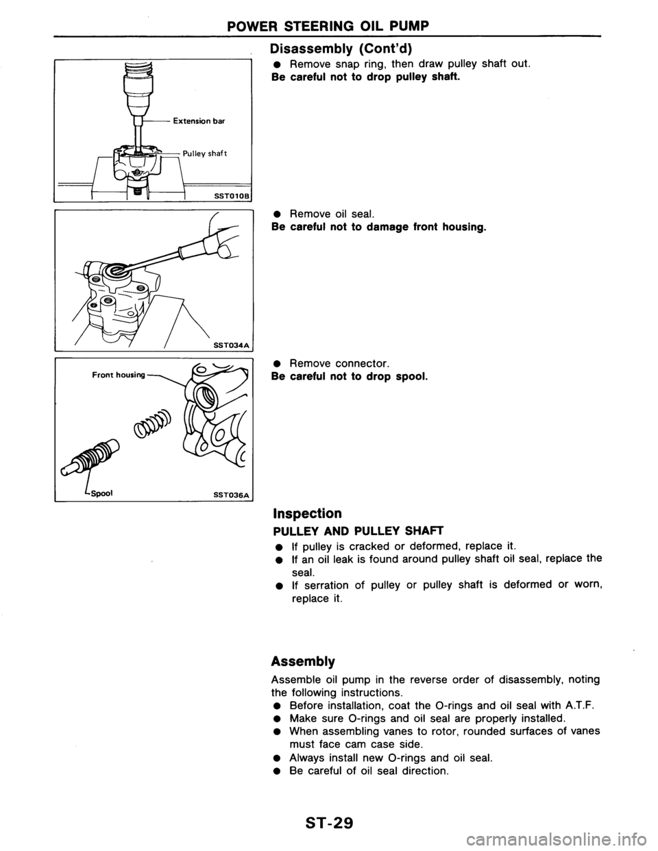 NISSAN AXXESS 1990  Service Repair Manual 