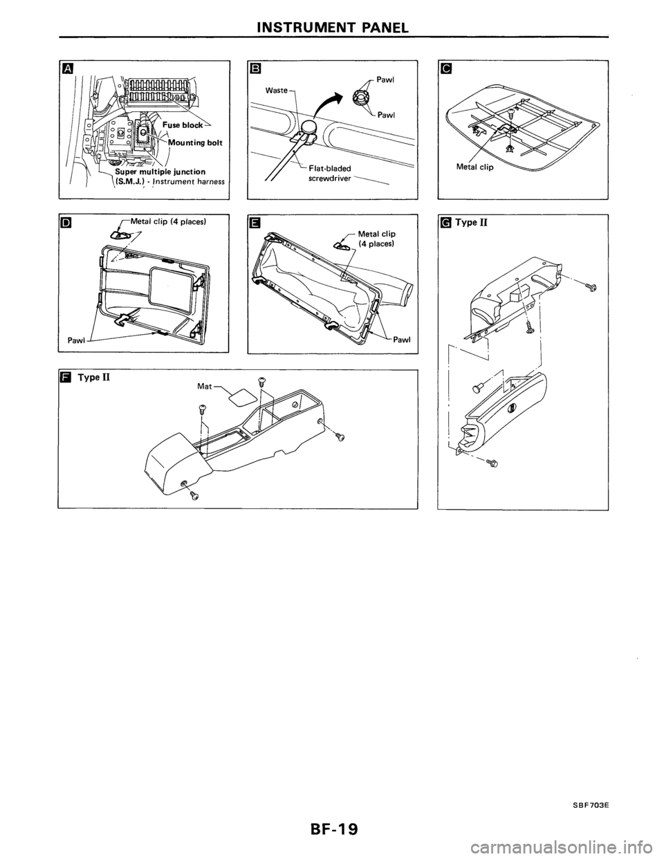 NISSAN AXXESS 1990  Service Repair Manual 