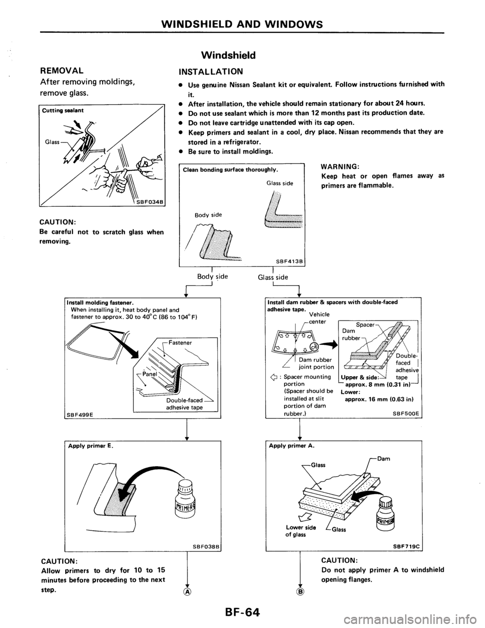 NISSAN AXXESS 1990  Service Repair Manual 