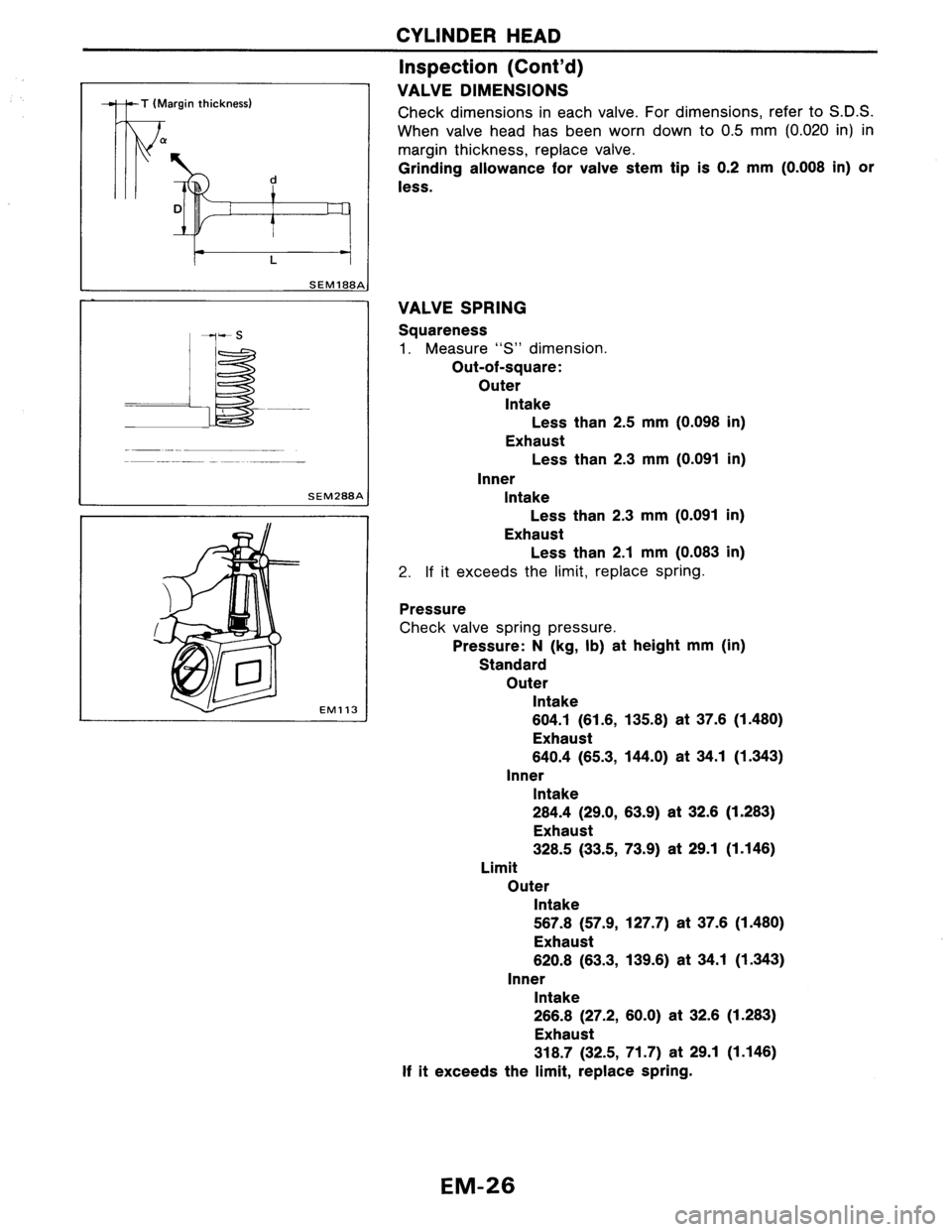 NISSAN AXXESS 1990  Service Repair Manual 
