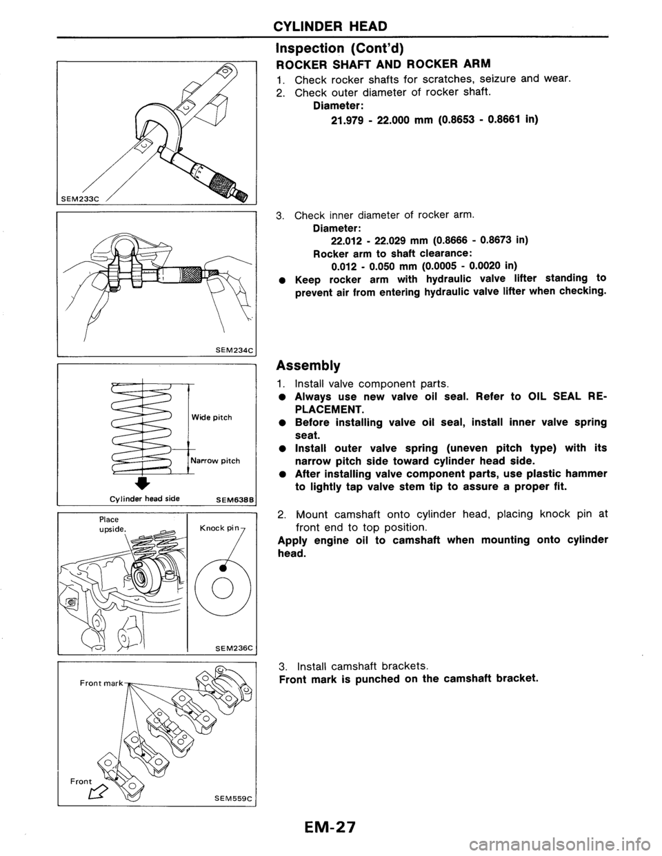 NISSAN AXXESS 1990  Service Repair Manual 