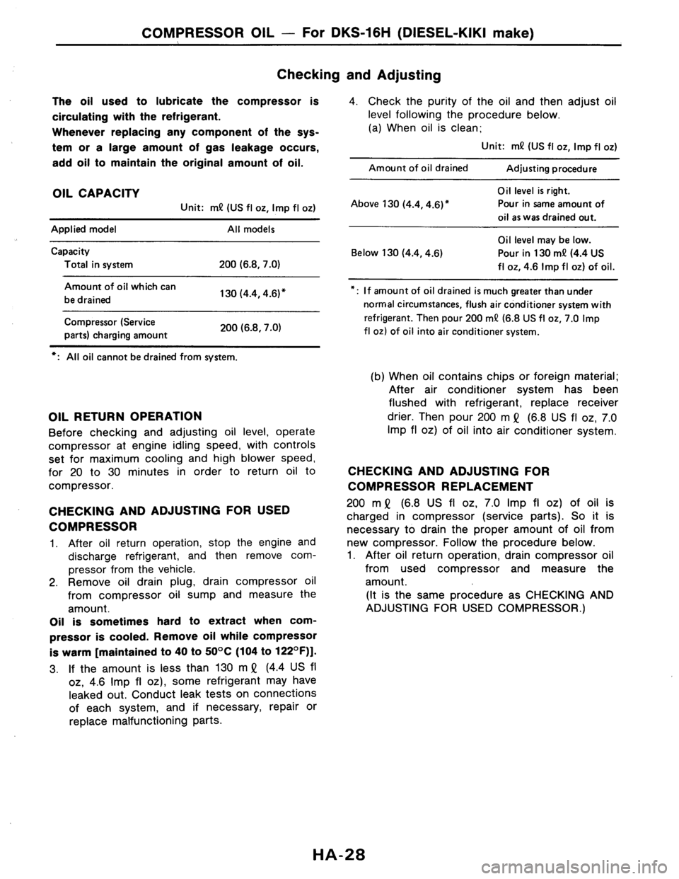 NISSAN AXXESS 1990  Service Repair Manual 