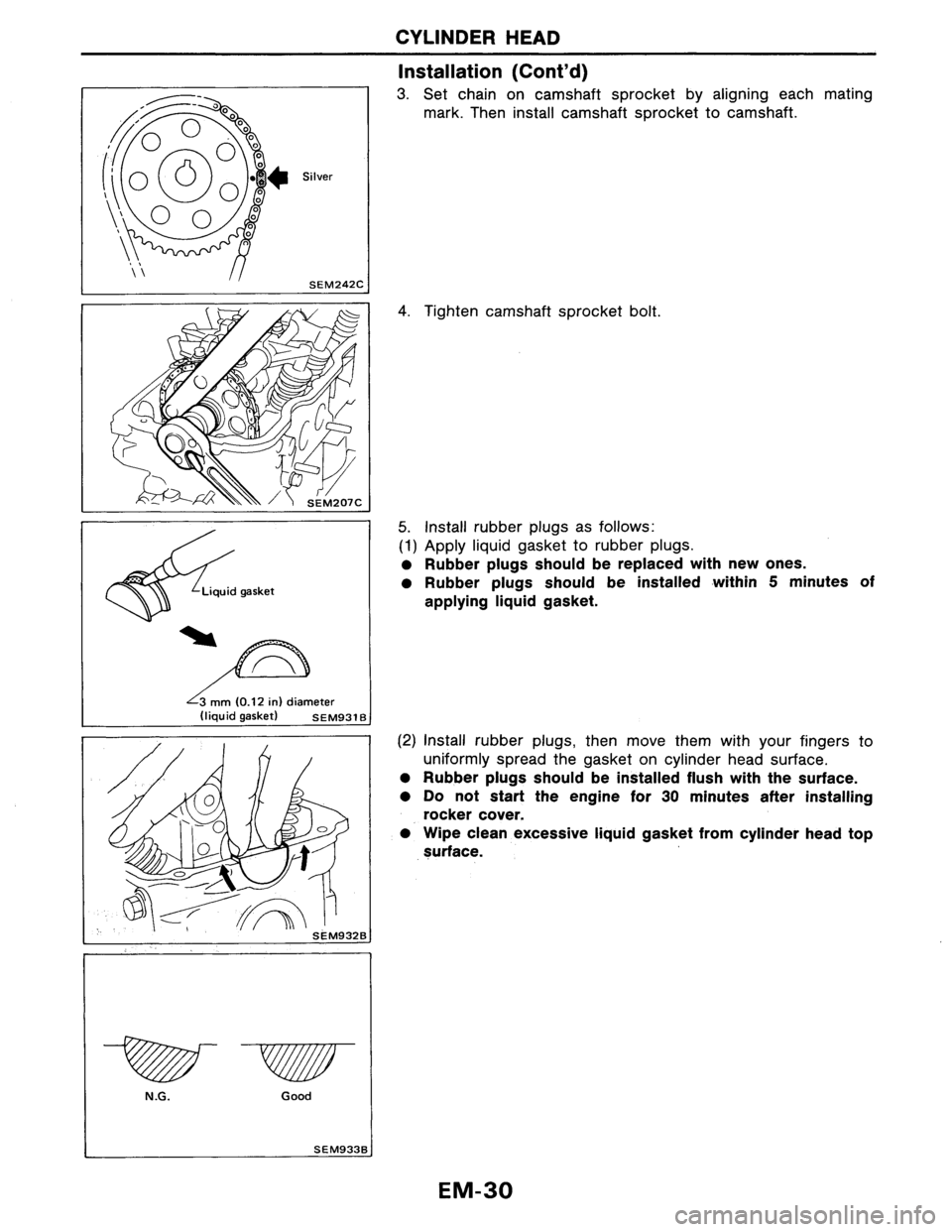 NISSAN AXXESS 1990  Service Repair Manual 