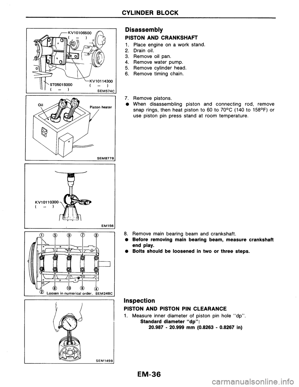 NISSAN AXXESS 1990  Service Repair Manual 