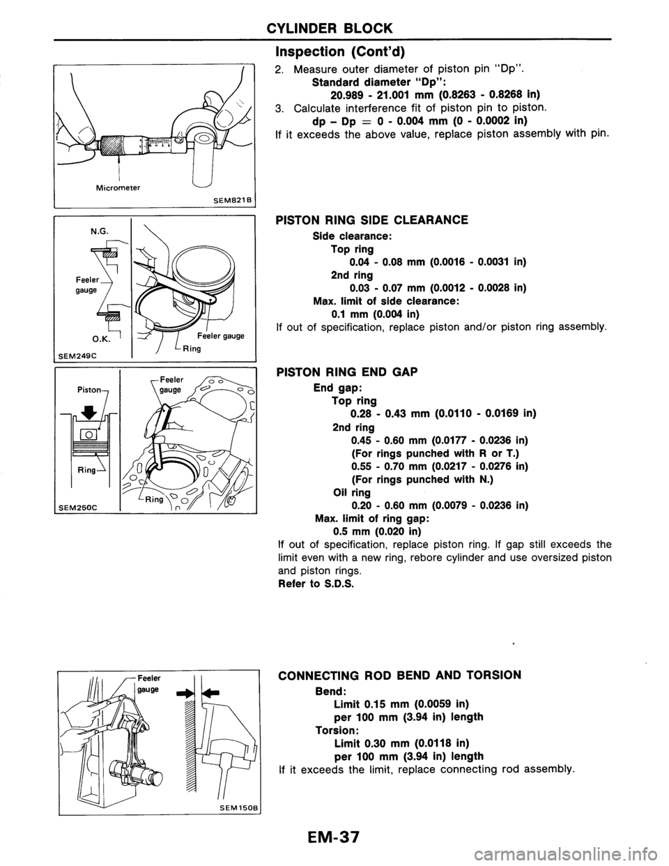 NISSAN AXXESS 1990  Service Repair Manual 