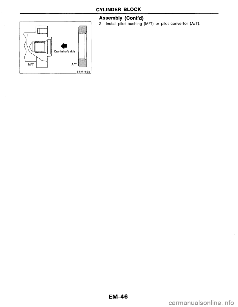 NISSAN AXXESS 1990  Service Repair Manual 